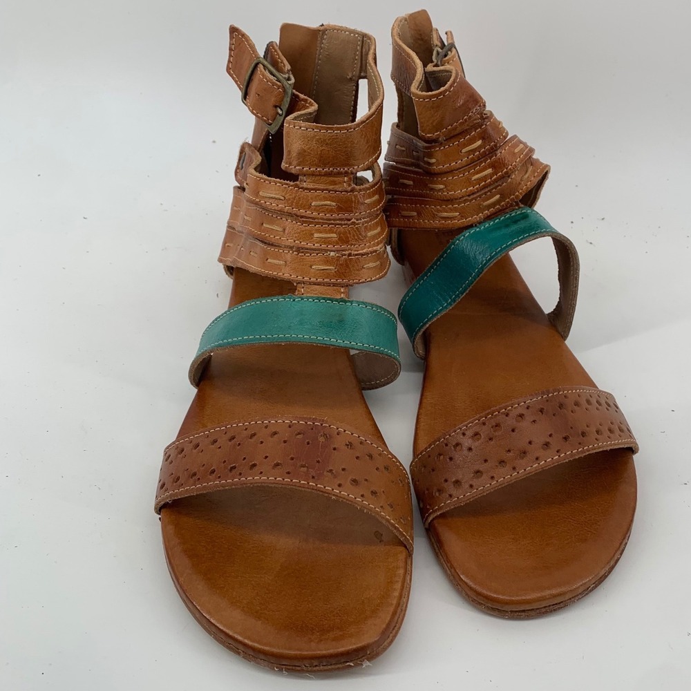Bed Stu Sandals Women 11 Leather Gladiator Sandals Strappy Artemis in Box